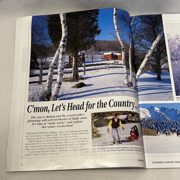 Country Mag. Dec. Jan. 2000 Vol 13 No. 6 For Those Who Live Or Long For Country - Picture 5 of 9